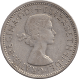 1960 SILVER FLORIN - SILVER WORLD COINS - Cambridgeshire Coins