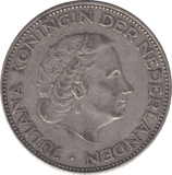 1960 SILVER NETHERLANDS 2 1/2 GULDEN - SILVER WORLD COINS - Cambridgeshire Coins