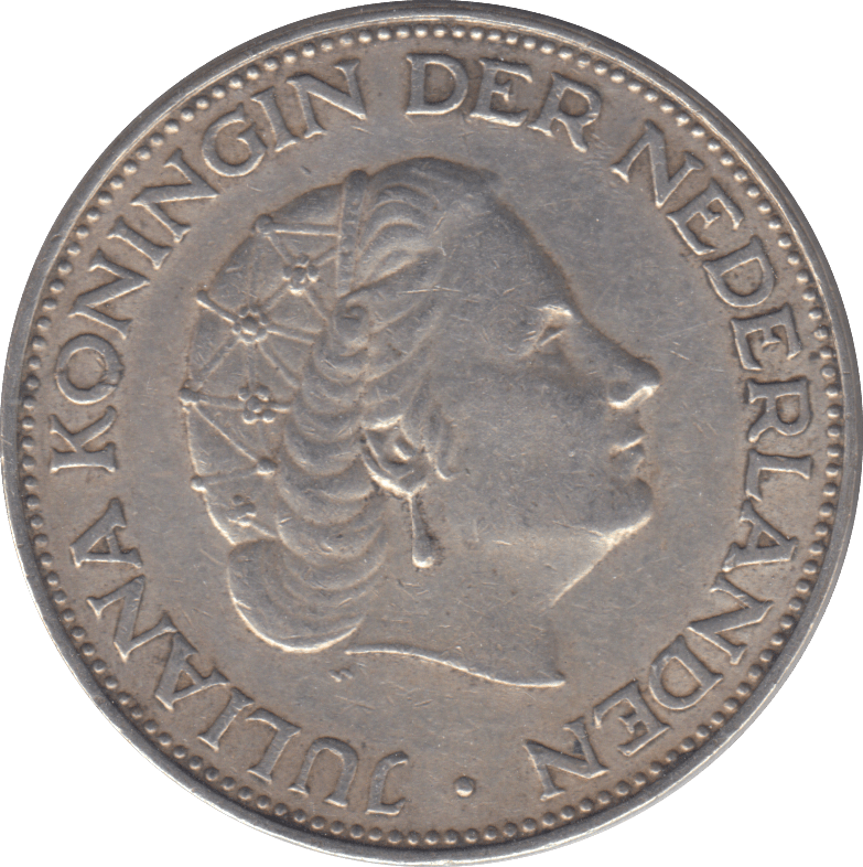 1960 SILVER NETHERLANDS 2 1/2 GULDEN - SILVER WORLD COINS - Cambridgeshire Coins