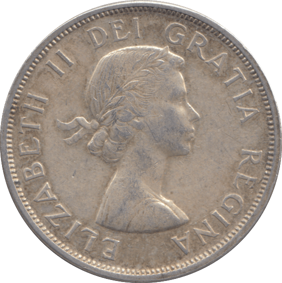 1960 SILVER ONE DOLLAR CANADA - SILVER WORLD COINS - Cambridgeshire Coins
