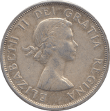 1960 SILVER ONE DOLLAR CANADA - SILVER WORLD COINS - Cambridgeshire Coins
