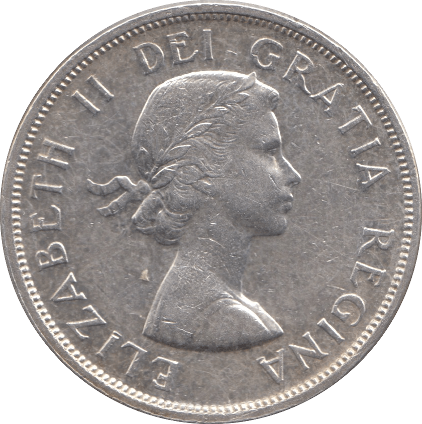 1960 SILVER ONE DOLLAR CANADA - SILVER WORLD COINS - Cambridgeshire Coins