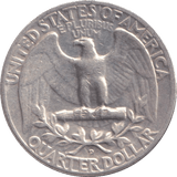 1960 SILVER QUARTER DOLLAR USA - SILVER WORLD COINS - Cambridgeshire Coins