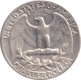 1960 SILVER QUARTER DOLLAR USA - SILVER WORLD COINS - Cambridgeshire Coins
