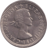 1960 SIXPENCE ( UNC ) - SIXPENCE - Cambridgeshire Coins