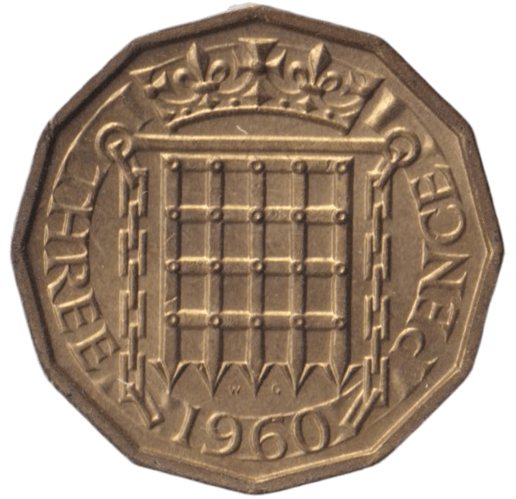 1960 THREEPENCE ( BU ) - THREEPENCE - Cambridgeshire Coins