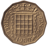 1960 THREEPENCE ( BU ) - THREEPENCE - Cambridgeshire Coins
