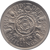 1960 TWO SHILLINGS ( UNC ) - TWO SHILLINGS - Cambridgeshire Coins