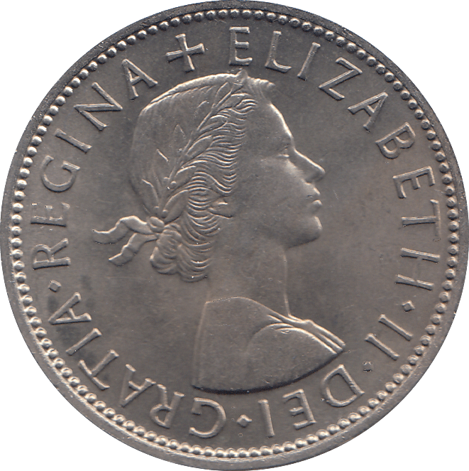 1960 TWO SHILLINGS ( UNC ) - TWO SHILLINGS - Cambridgeshire Coins