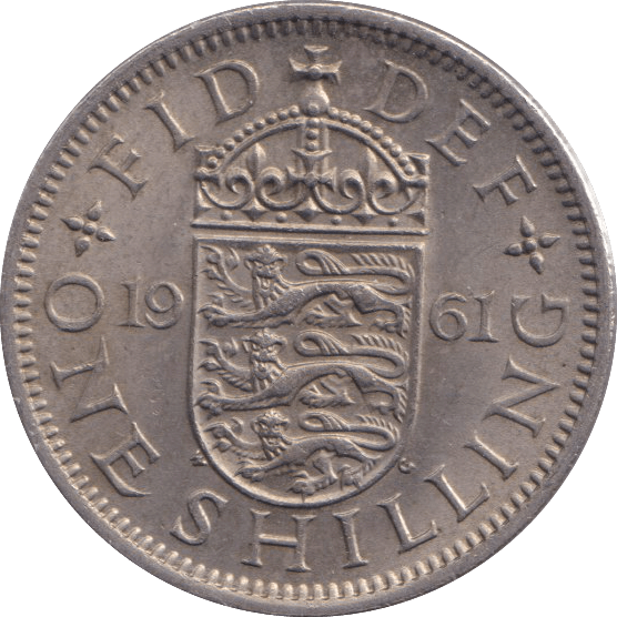 1961 ENGLISH SHILLING ( AUNC ) - SHILLING - Cambridgeshire Coins