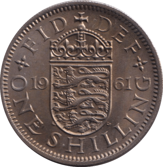 1961 ENGLISH SHILLING ( UNC ) - SHILLING - Cambridgeshire Coins