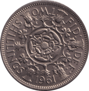 1961 FLORIN ( UNC ) - FLORIN - Cambridgeshire Coins