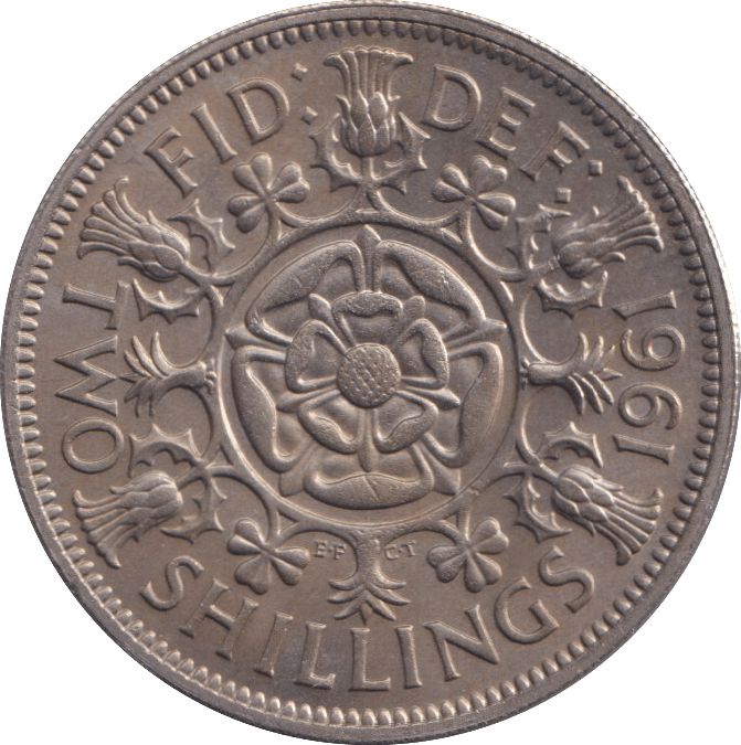 1961 FLORIN ( UNC ) - FLORIN - Cambridgeshire Coins