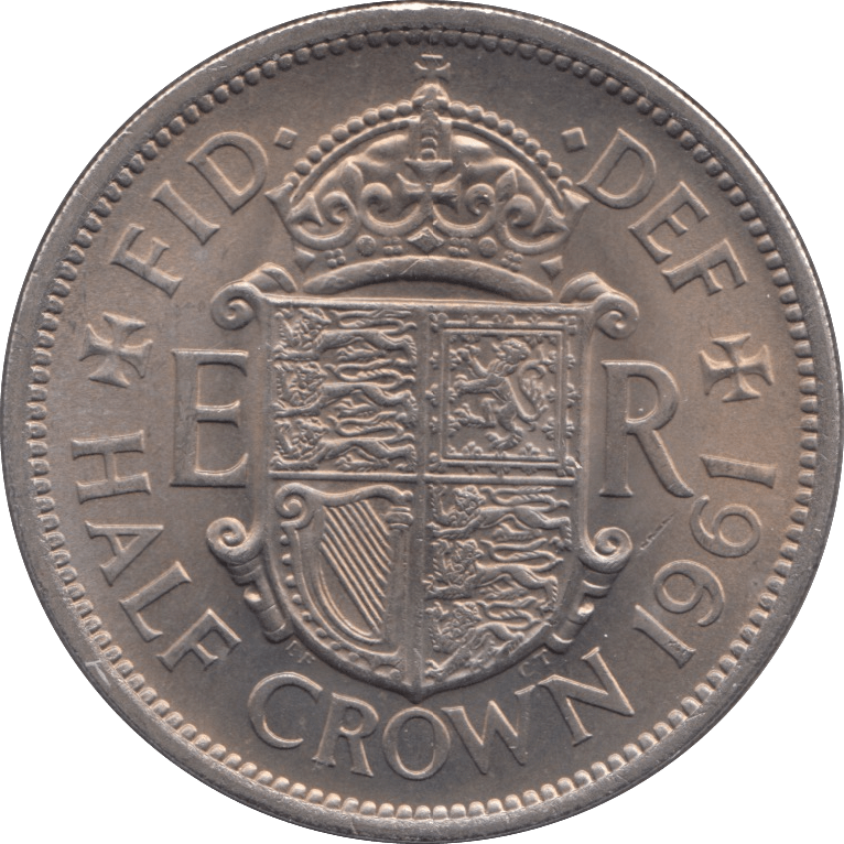 1961 HALFCROWN ( AUNC ) - HALFCROWN - Cambridgeshire Coins