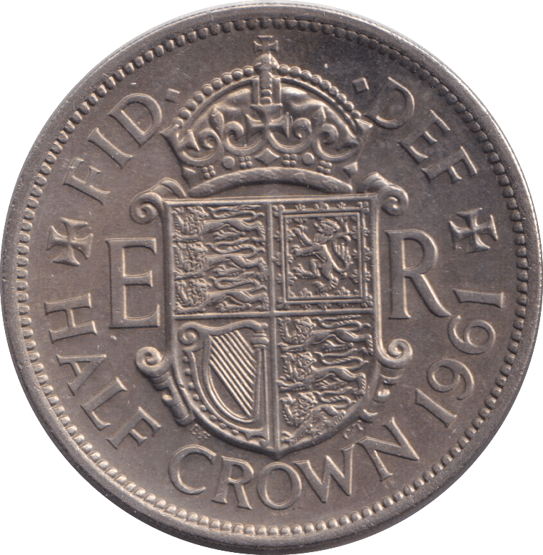 1961 HALFCROWN ( UNC ) - HALFCROWN - Cambridgeshire Coins