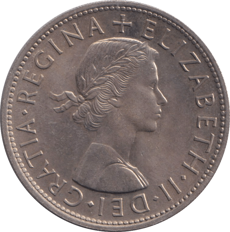 1961 HALFCROWN ( UNC ) - HALFCROWN - Cambridgeshire Coins