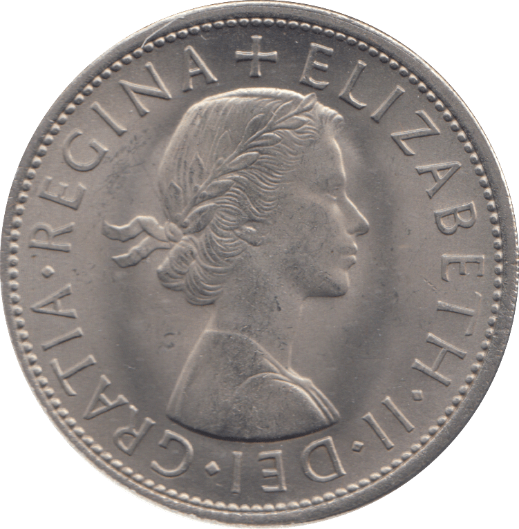 1961 HALFCROWN ( UNC ) - HALFCROWN - Cambridgeshire Coins