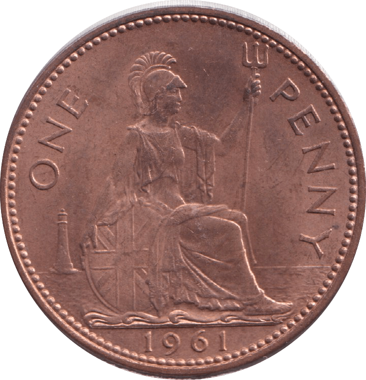 1961 PENNY ( BU ) - Penny - Cambridgeshire Coins