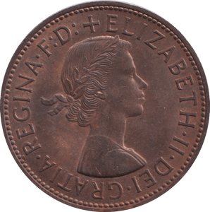 1961 PENNY ELIZABETH II ( UNC ) - PENNY - Cambridgeshire Coins