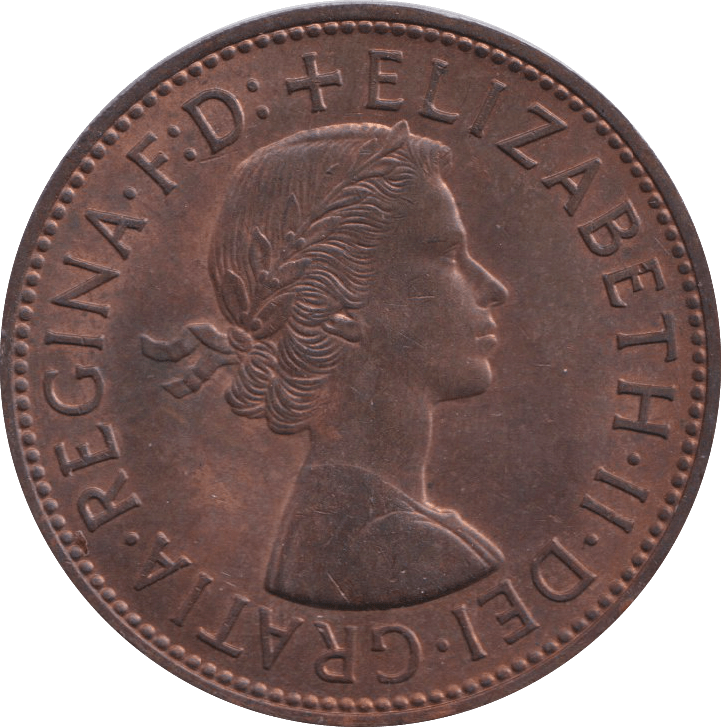 1961 PENNY ELIZABETH II ( UNC ) - PENNY - Cambridgeshire Coins