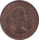 1961 PENNY ELIZABETH II ( UNC ) - PENNY - Cambridgeshire Coins