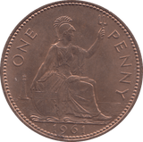1961 PENNY ( UNC ) - PENNY - Cambridgeshire Coins