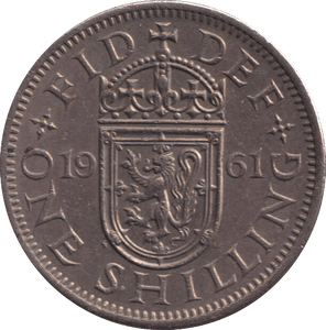 1961 SCOTTISH SHILLING ( UNC ) - SHILLING - Cambridgeshire Coins