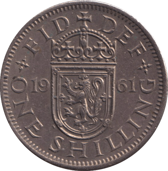 1961 SCOTTISH SHILLING ( UNC ) - SHILLING - Cambridgeshire Coins