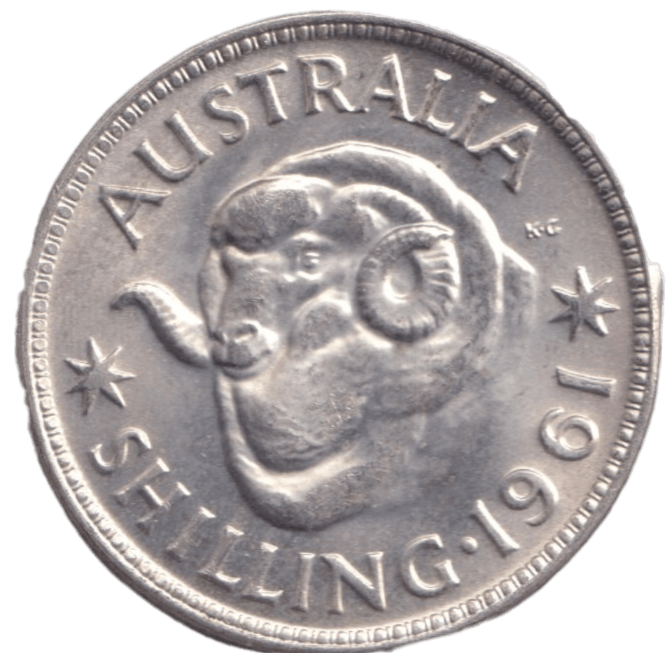 1961 SHILLING AUSTRALIA - WORLD COINS - Cambridgeshire Coins