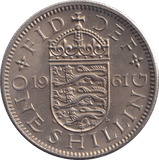 1961 SHILLING ( UNC ) - SHILLING - Cambridgeshire Coins