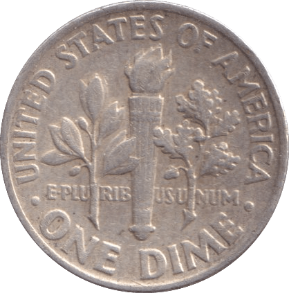 1961 SILVER DIME USA - SILVER WORLD COINS - Cambridgeshire Coins