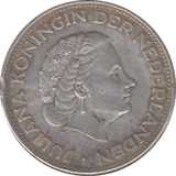 1961 SILVER NETHERLANDS 2 1/2 GULDEN - SILVER WORLD COINS - Cambridgeshire Coins