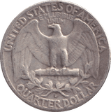 1961 SILVER QUARTER DOLLAR USA - SILVER WORLD COINS - Cambridgeshire Coins