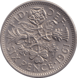 1961 SIXPENCE ( AUNC ) - SIXPENCE - Cambridgeshire Coins