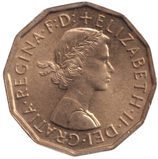 1961 THREEPENCE ( UNC ) - THREEPENCE - Cambridgeshire Coins