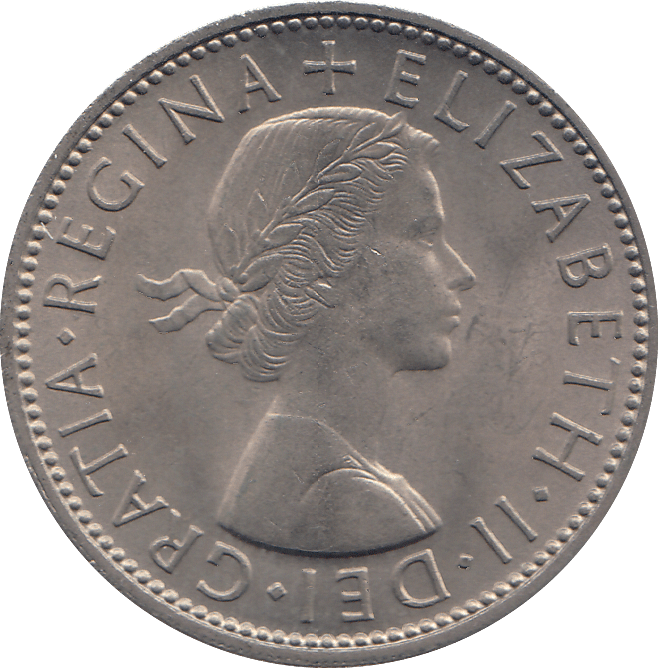 1961 TWO SHILLINGS ( UNC ) - TWO SHILLINGS - Cambridgeshire Coins