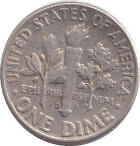 1961 USA 1 DIME - WORLD COINS - Cambridgeshire Coins