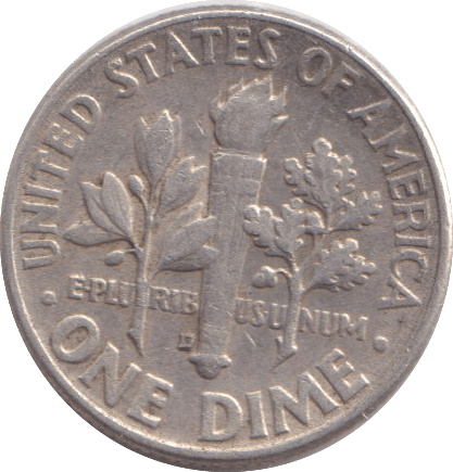 1961 USA 1 DIME - WORLD COINS - Cambridgeshire Coins
