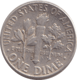 1961 USA 1 DIME - WORLD COINS - Cambridgeshire Coins