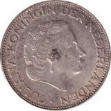 1962 2 1/2 GULDEN NETHERLANDS - Cambridgeshire Coins