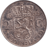 1962 2 1/2 GULDEN NETHERLANDS - Cambridgeshire Coins