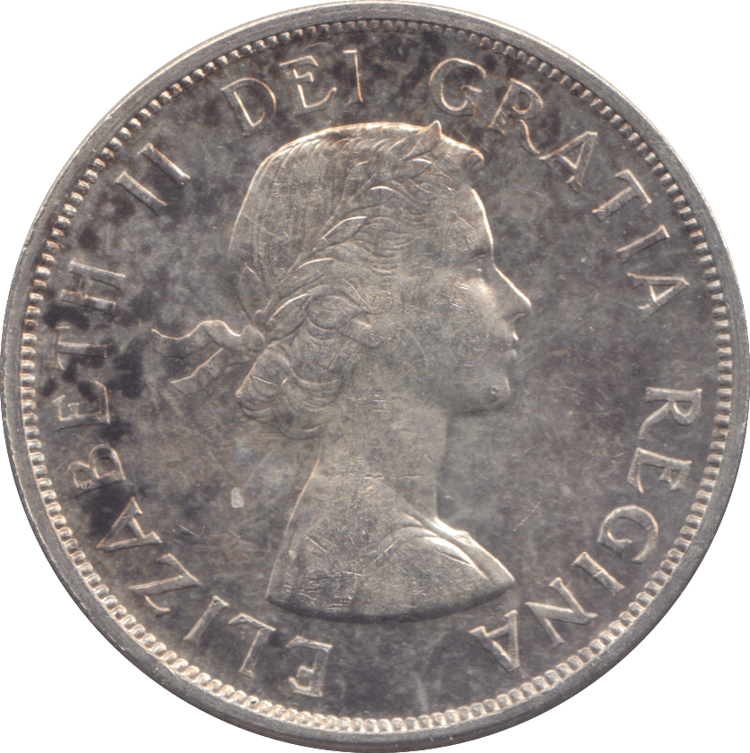 1962 CANADA SILVER DOLLAR - WOLRD SILVER COINS - Cambridgeshire Coins
