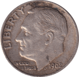 1962 DIME USA - WORLD COINS - Cambridgeshire Coins