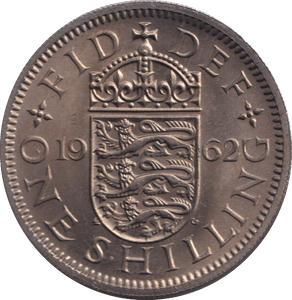 1962 ENGLISH SHILLING ( UNC ) - SHILLING - Cambridgeshire Coins