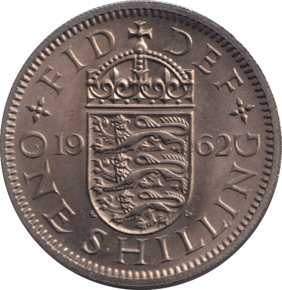 1962 ENGLISH SHILLING ( UNC ) - SHILLING - Cambridgeshire Coins