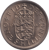 1962 ENGLISH SHILLING ( UNC ) - SHILLING - Cambridgeshire Coins