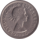 1962 FLORIN ( UNC ) - FLORIN - Cambridgeshire Coins