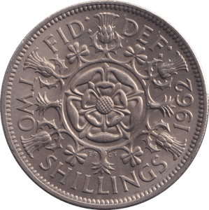 1962 FLORIN ( UNC ) - FLORIN - Cambridgeshire Coins