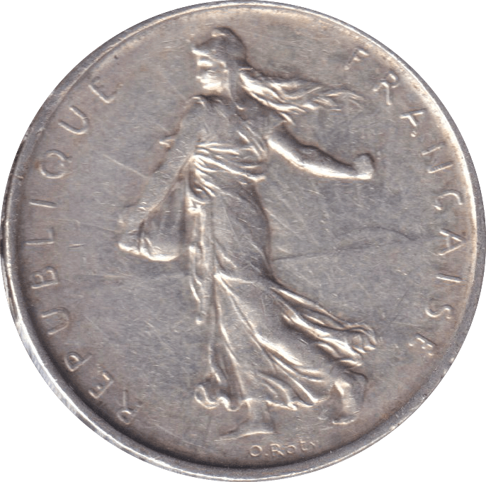 1962 FRANCE 5 FRANC - WORLD COINS - Cambridgeshire Coins