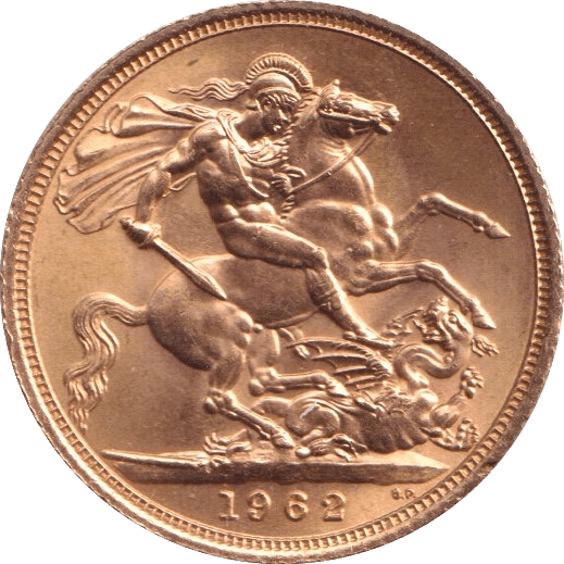 1962 GOLD SOVEREIGN ( UNC ) - SOVEREIGN - Cambridgeshire Coins